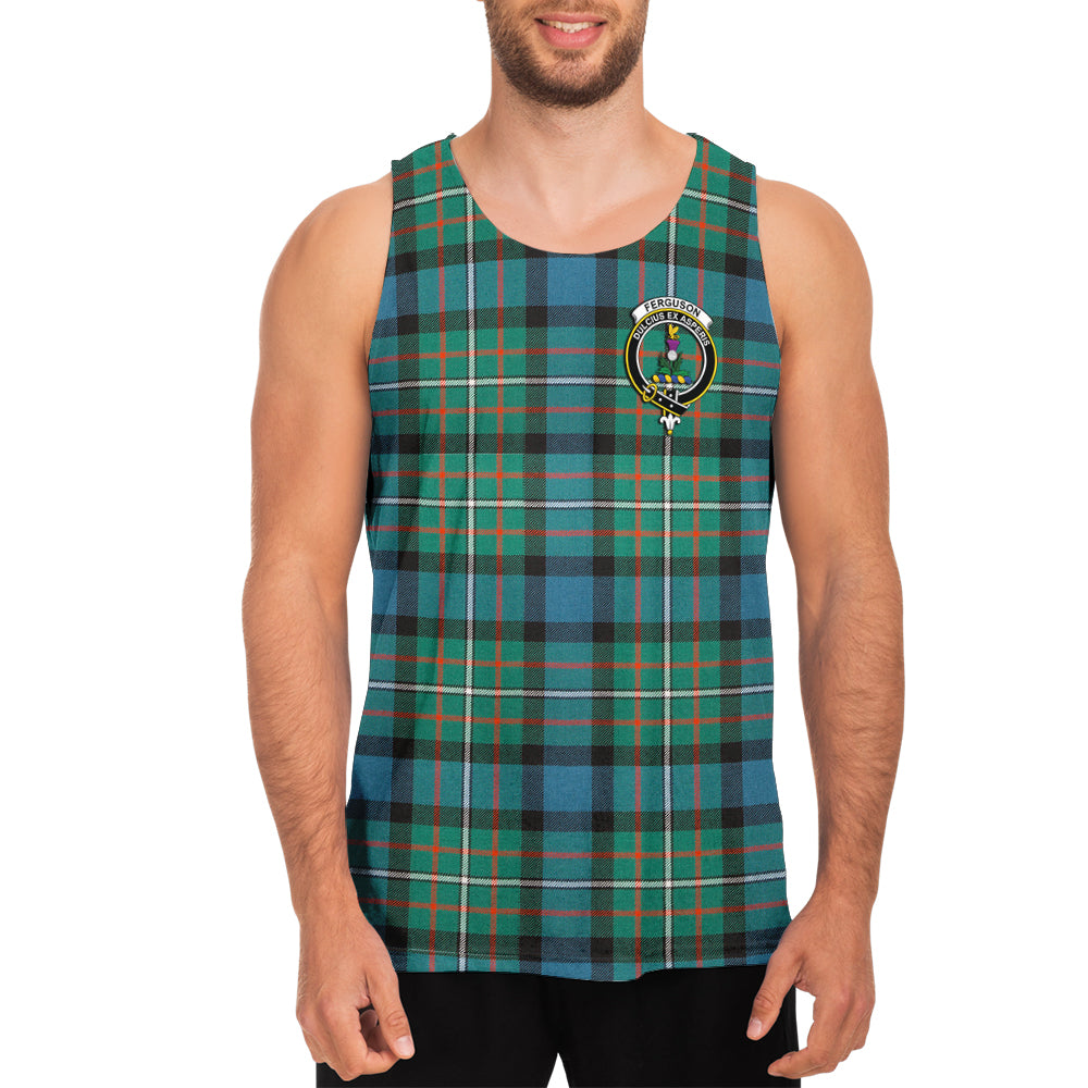 ferguson-ancient-tartan-mens-tank-top-with-family-crest