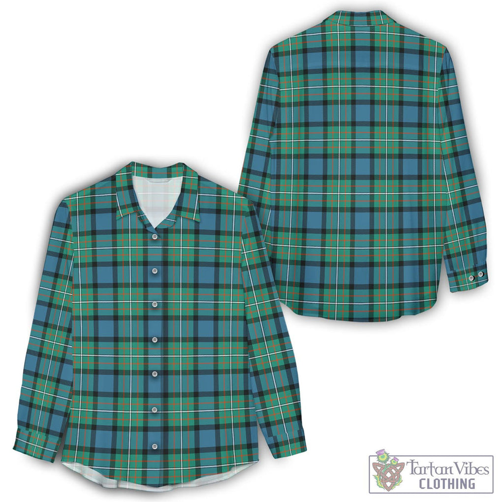 Ferguson (Fergusson) Tartan Women's Casual Shirt - Tartan Vibes Clothing