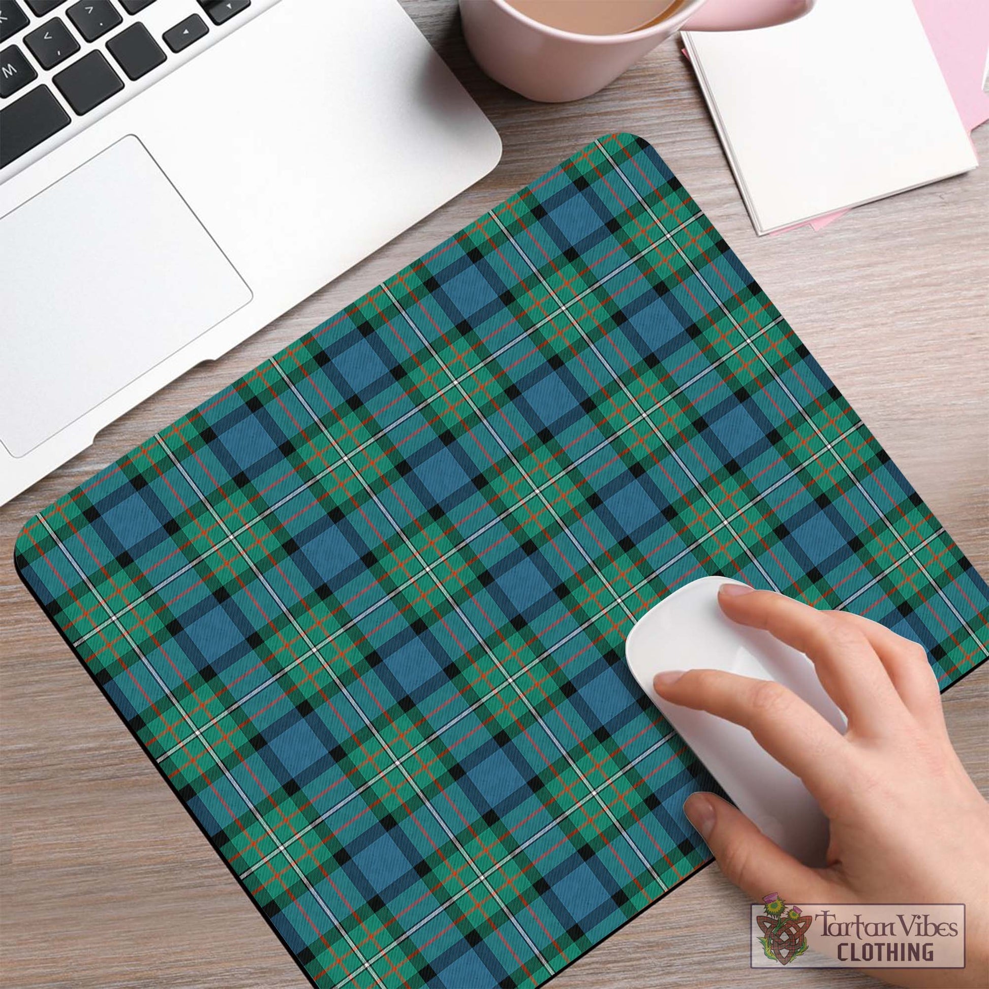 Tartan Vibes Clothing Ferguson Ancient Tartan Mouse Pad