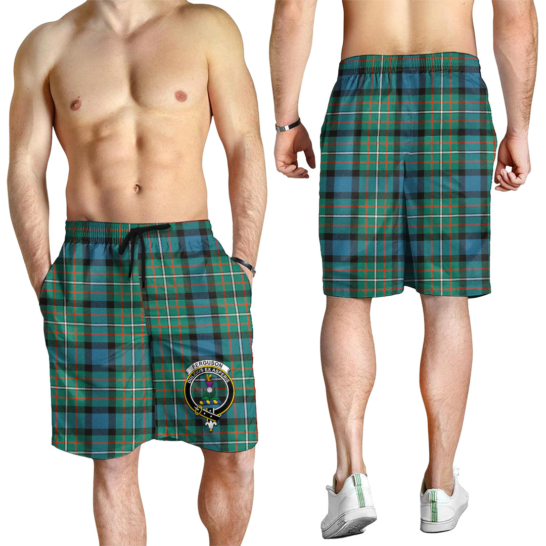 ferguson-ancient-tartan-mens-shorts-with-family-crest