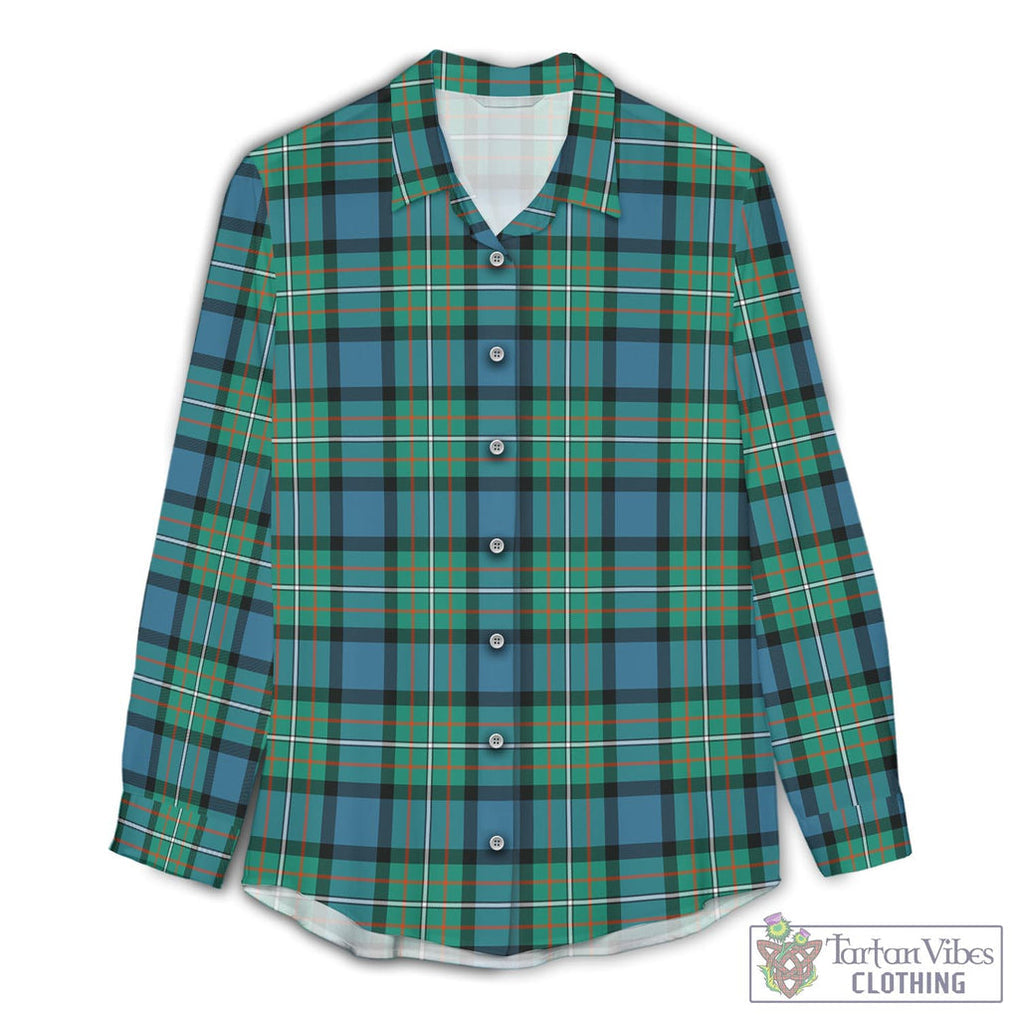 Ferguson (Fergusson) Tartan Women's Casual Shirt - Tartan Vibes Clothing