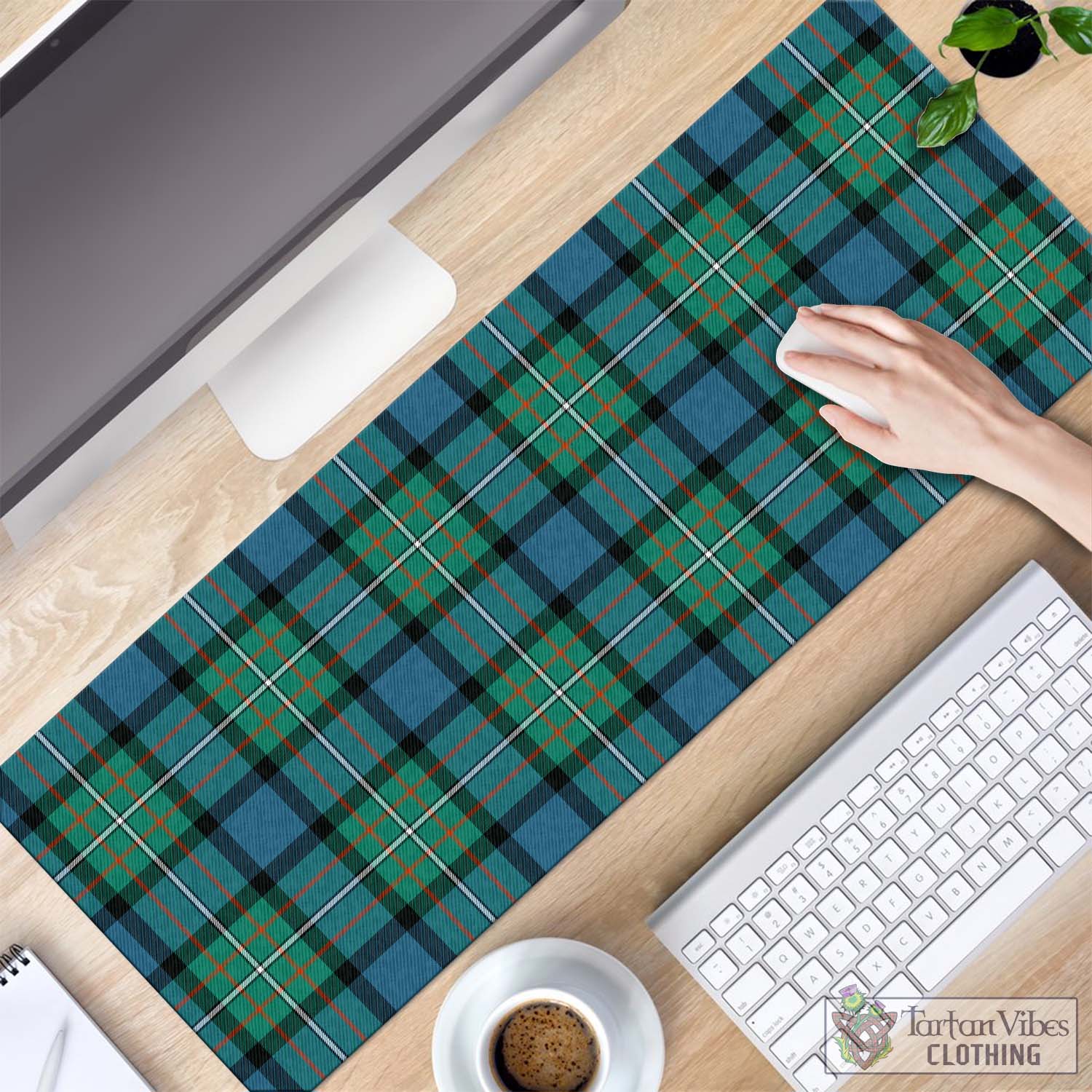 Tartan Vibes Clothing Ferguson Ancient Tartan Mouse Pad