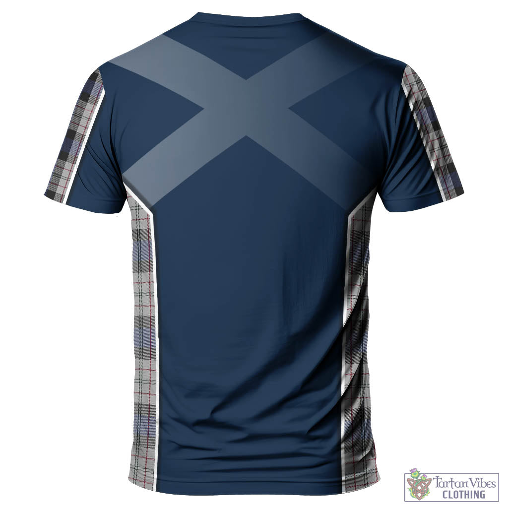 Tartan Vibes Clothing Ferguson Dress Tartan T-Shirt with Family Crest and Scottish Thistle Vibes Sport Style