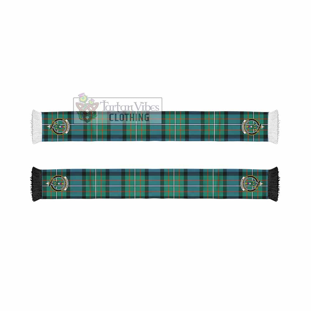 Tartan Vibes Clothing Ferguson (Fergusson) Tartan Ruffneck Scarf with Family Crest