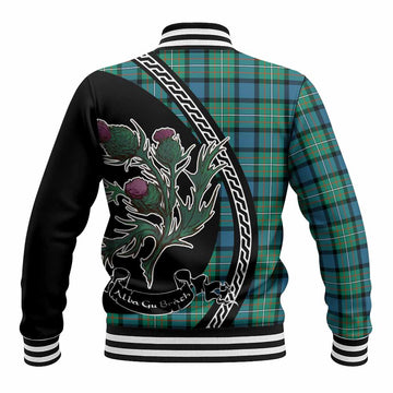 Ferguson (Fergusson) Family Crest Tartan Baseball Jacket Alba Thistle Inspired