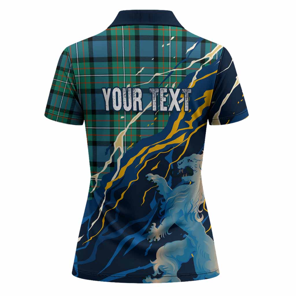 Ferguson (Fergusson) Scotland Tartan Women Polo Shirt WC2026 Football - We'll Be Coming