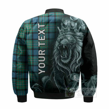 Ferguson (Fergusson) Tartan Bomber Jacket Roaring Lion Heritage