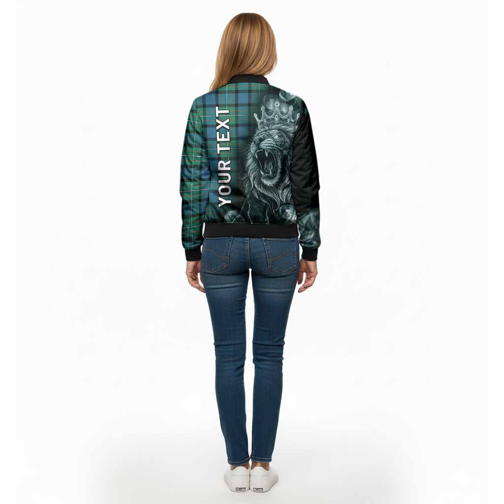 Ferguson (Fergusson) Tartan Bomber Jacket Roaring Lion Heritage
