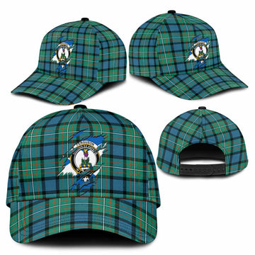 Ferguson (Fergusson) Tartan Classic Cap with Family Crest In Me Style