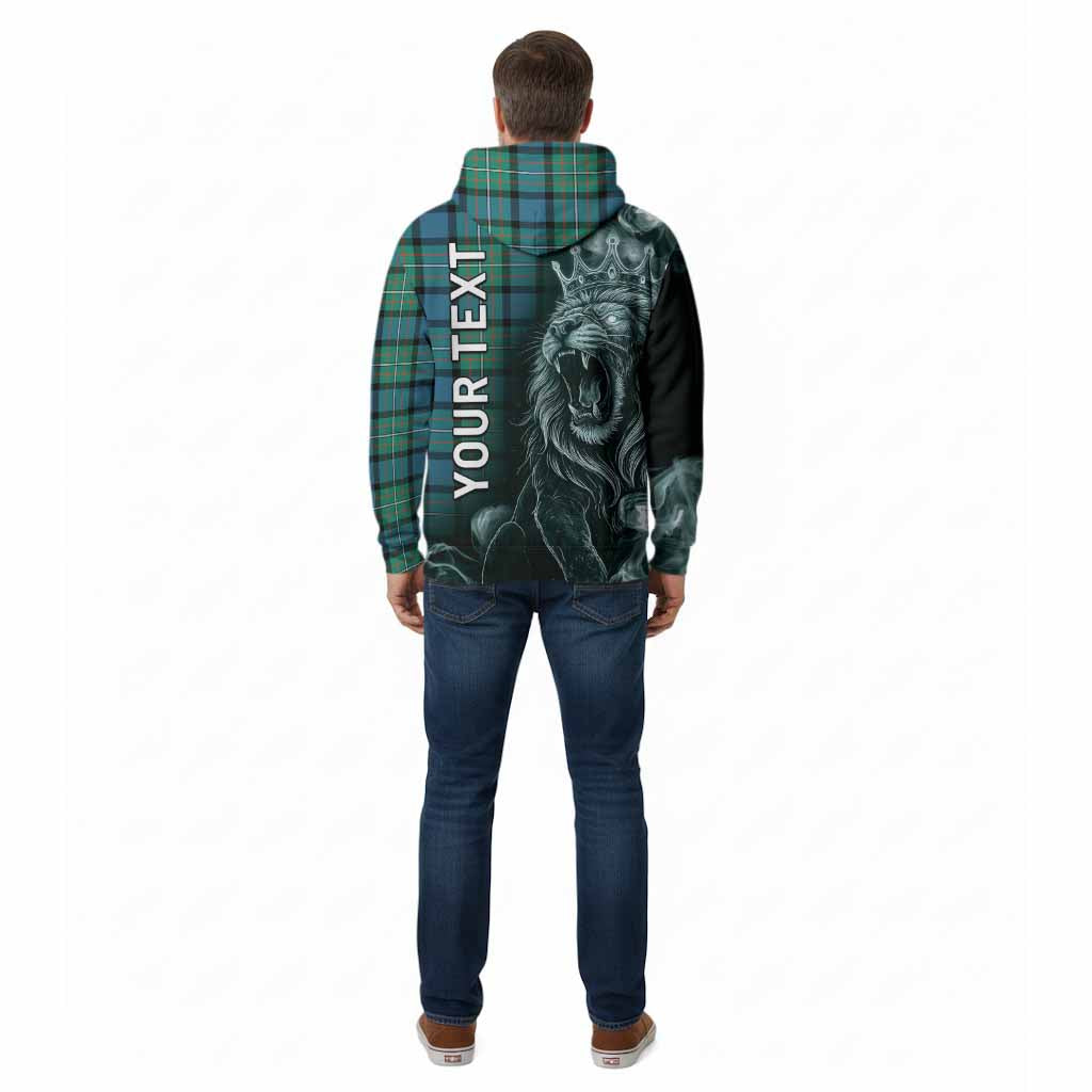 Ferguson (Fergusson) Tartan Cotton Hoodie Roaring Lion Heritage