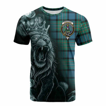 Ferguson (Fergusson) Tartan Cotton T-shirt Roaring Lion Heritage