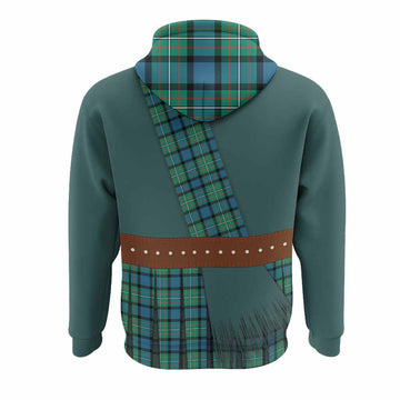 Ferguson (Fergusson) Tartan Crest Hoodie Kilt Costume Style