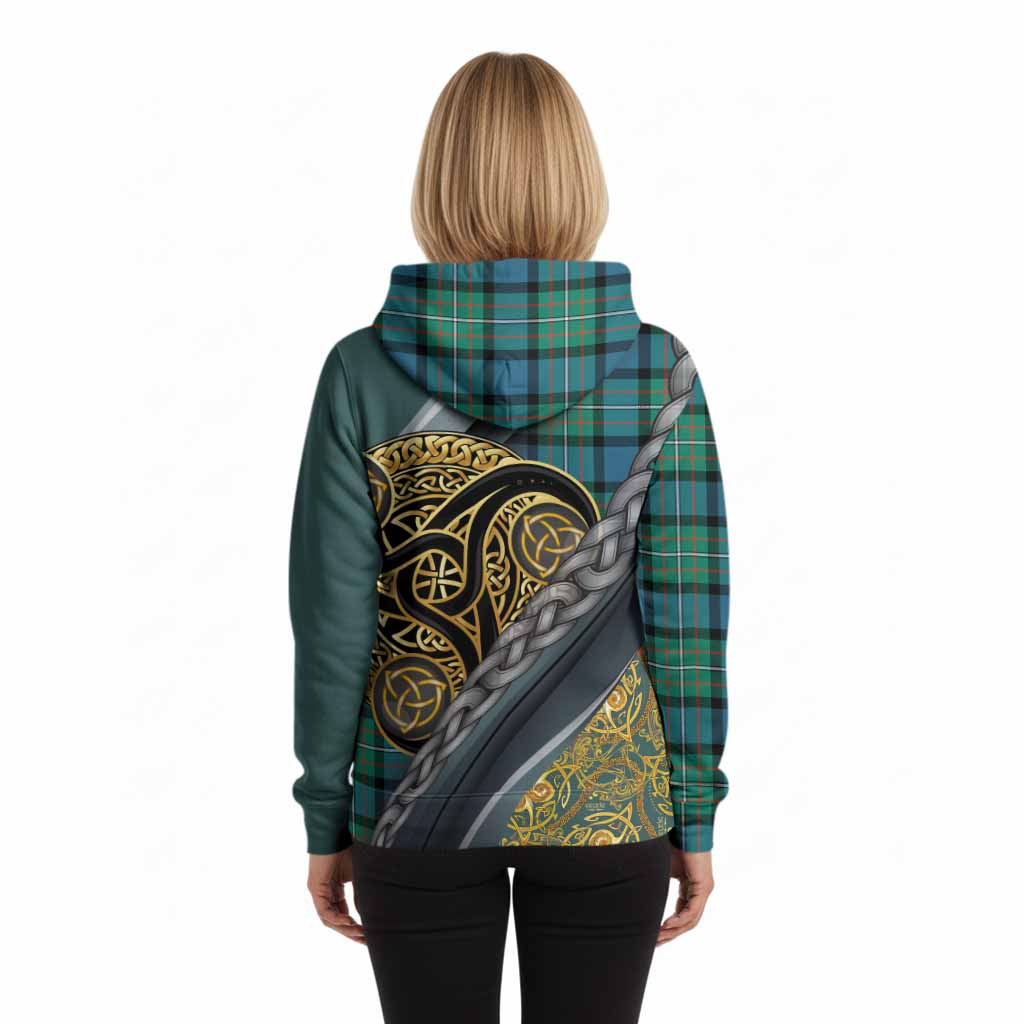 Ferguson (Fergusson) Tartan Crest Hoodie Scottish Triskele Celtic
