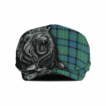 Ferguson (Fergusson) Tartan Flat Cap, Jeff Cap Roaring Lion Heritage