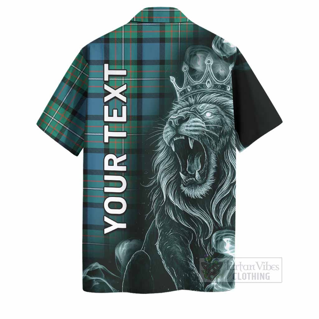 Ferguson (Fergusson) Tartan Hawaiian Shirt Roaring Lion Heritage