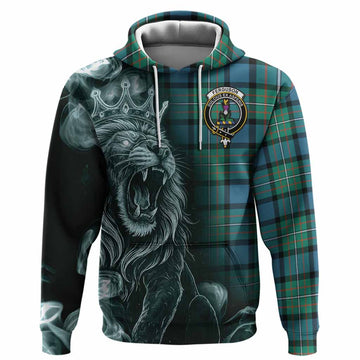 Ferguson (Fergusson) Tartan Hoodie Roaring Lion Heritage