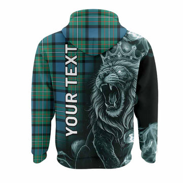 Ferguson (Fergusson) Tartan Hoodie Roaring Lion Heritage