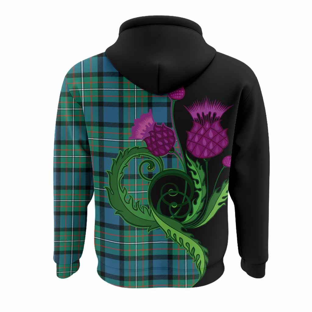 Ferguson (Fergusson) Tartan Hoodie Traditional Scottish Thistle