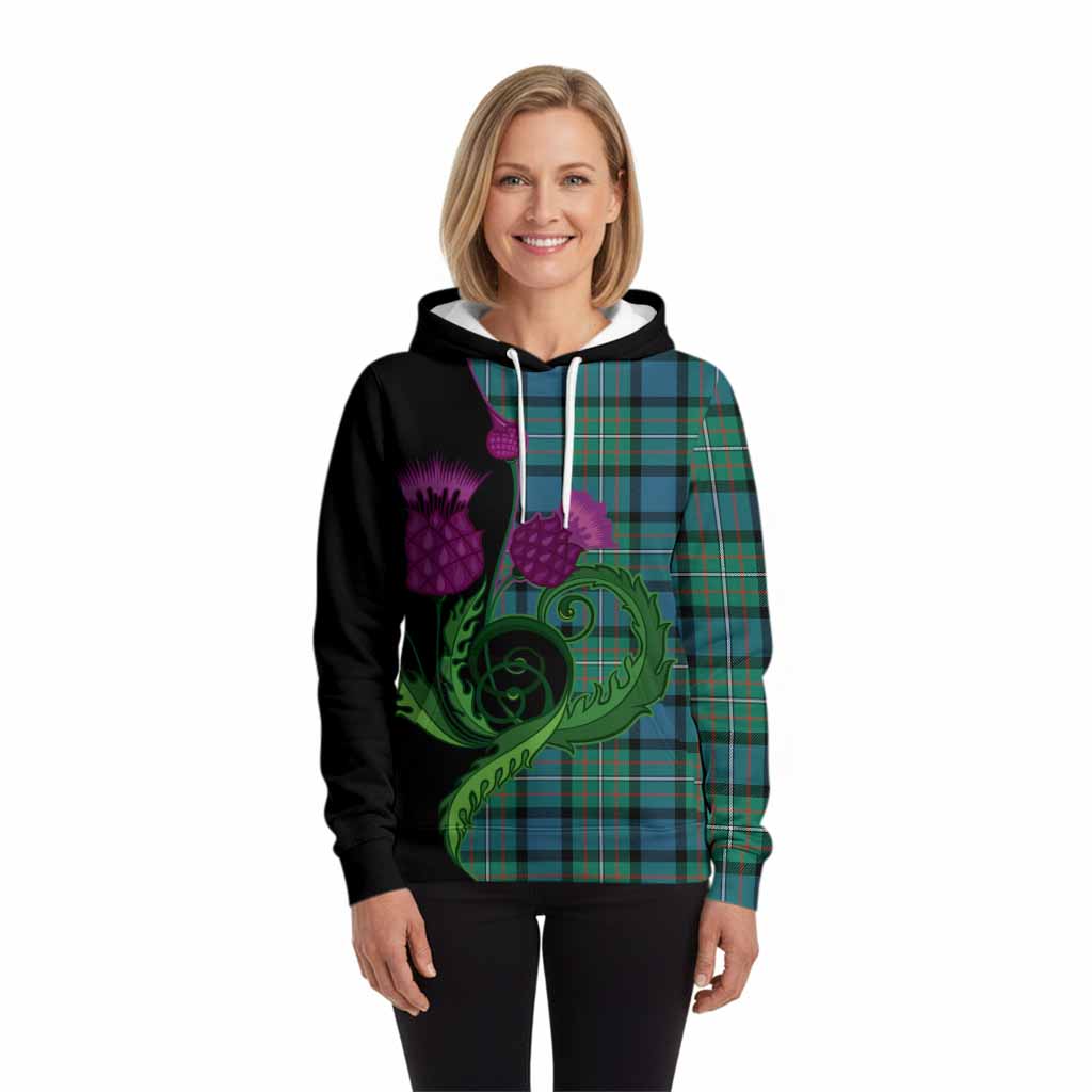 Ferguson (Fergusson) Tartan Hoodie Traditional Scottish Thistle