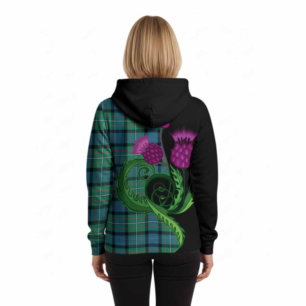 Ferguson (Fergusson) Tartan Hoodie Traditional Scottish Thistle