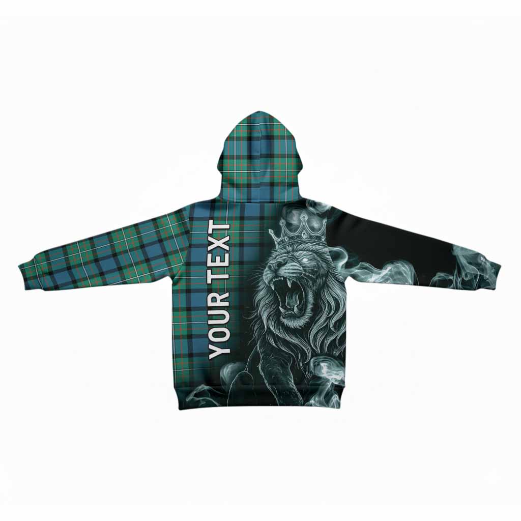 Ferguson (Fergusson) Tartan Kid Hoodie Roaring Lion Heritage