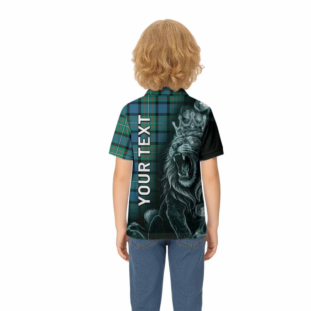Ferguson (Fergusson) Tartan Kid Polo Shirt Roaring Lion Heritage