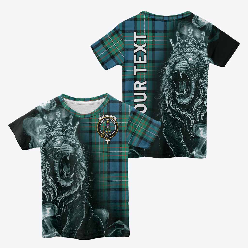 Ferguson (Fergusson) Tartan Kid T-shirt Roaring Lion Heritage