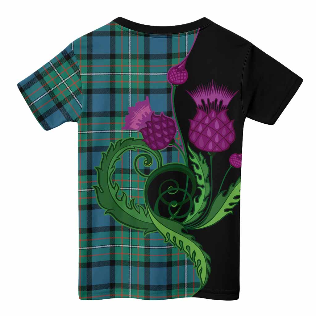 Ferguson (Fergusson) Tartan Kid T-shirt Traditional Scottish Thistle