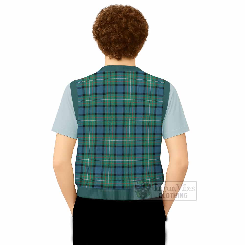 Ferguson (Fergusson) Tartan Knitted V-Neck Vest - Tartan Vibes Clothing