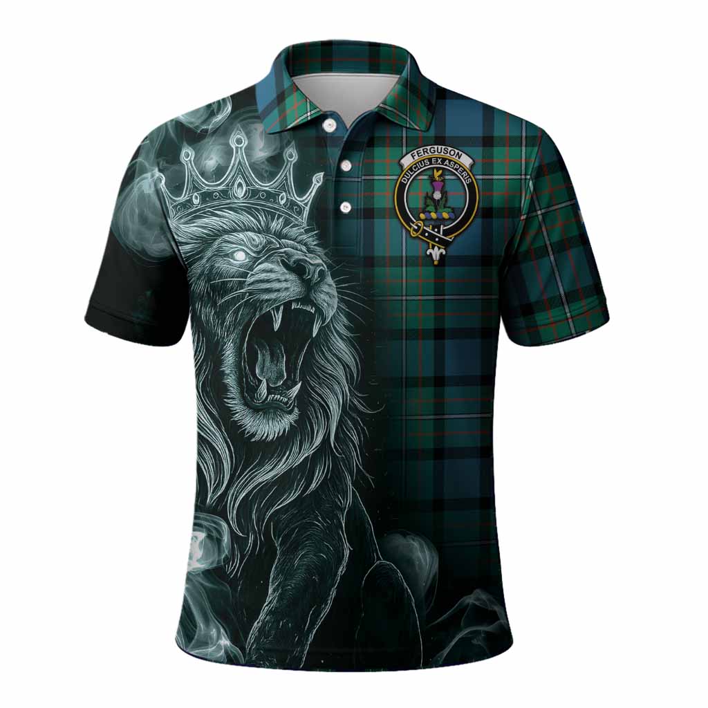 Ferguson (Fergusson) Tartan Polo Shirt Roaring Lion Heritage