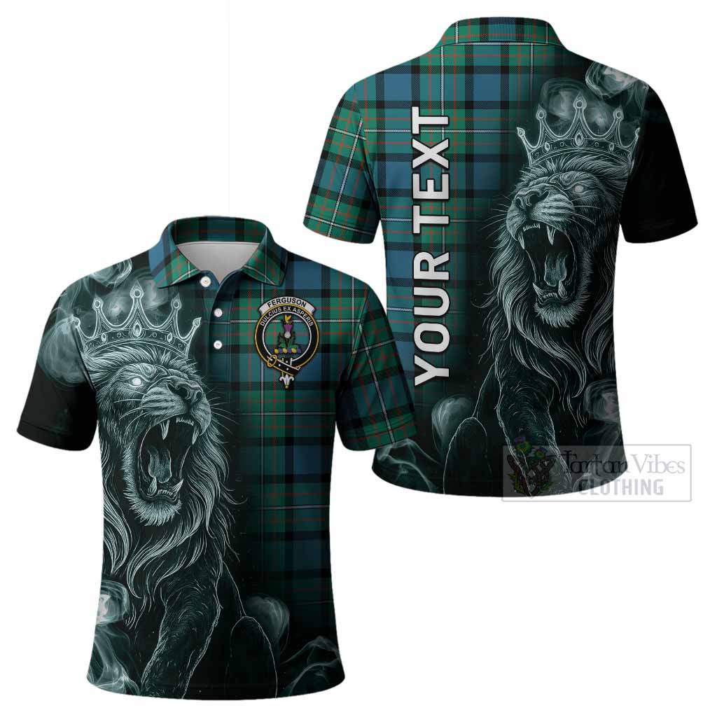 Ferguson (Fergusson) Tartan Polo Shirt Roaring Lion Heritage