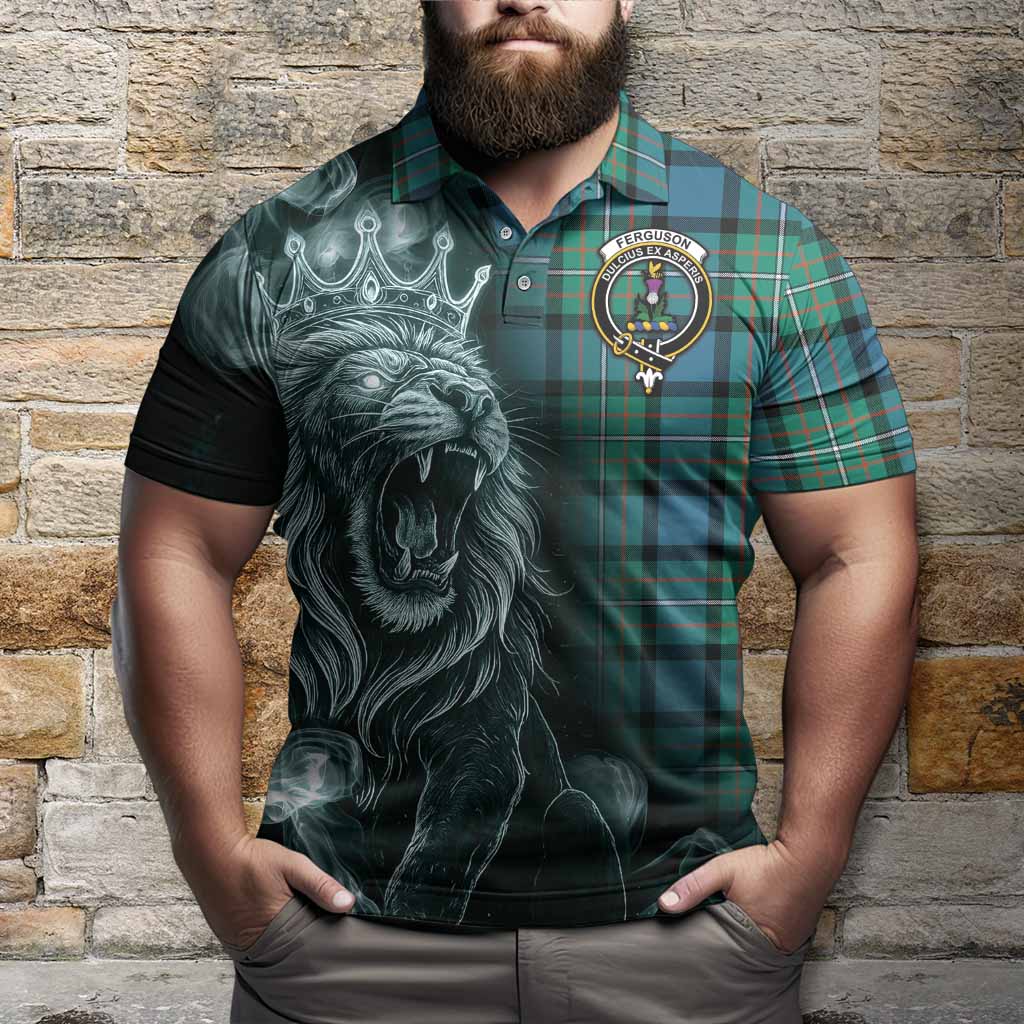 Ferguson (Fergusson) Tartan Polo Shirt Roaring Lion Heritage