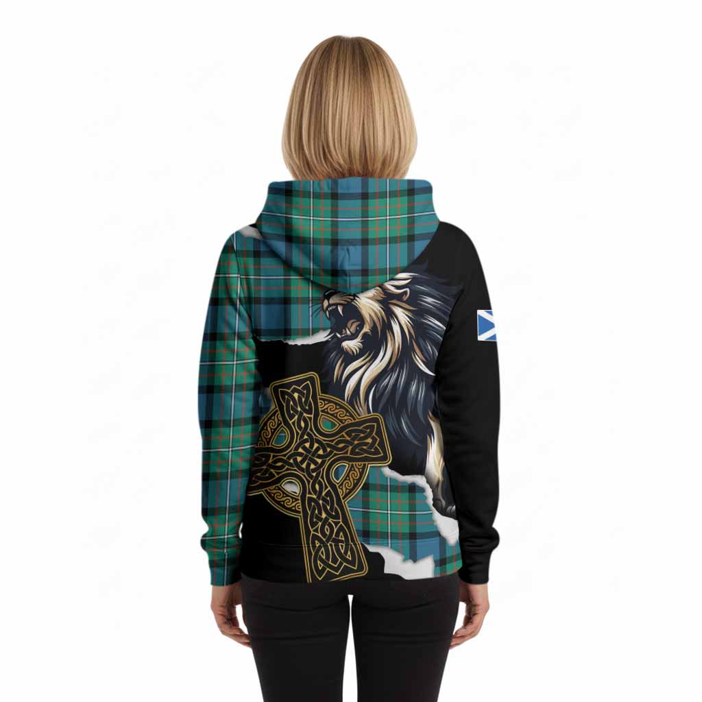 Ferguson (Fergusson) Tartan Scottish Hoodie Lion Celtic Heritage