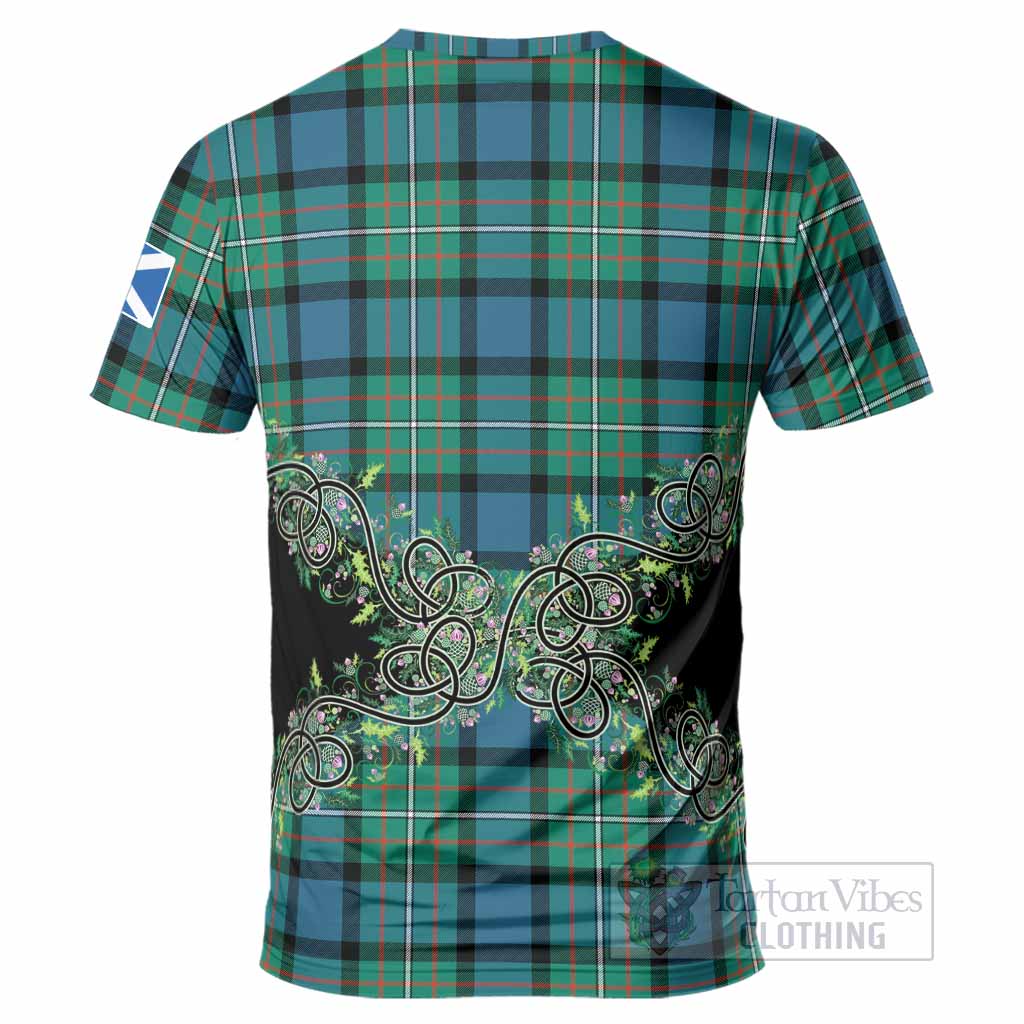 Ferguson (Fergusson) Tartan T-Shirt Thistle Scottish Spirit