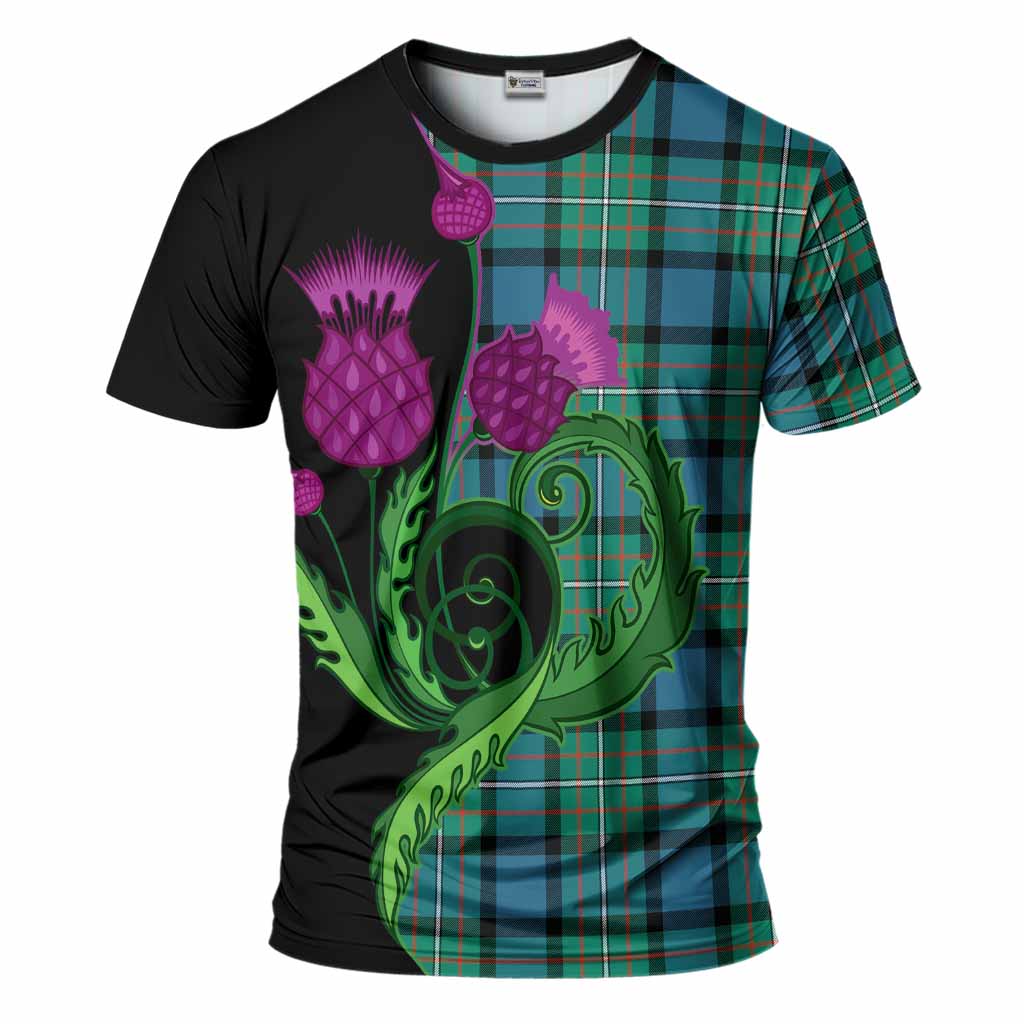 Ferguson (Fergusson) Tartan T-Shirt Traditional Scottish Thistle