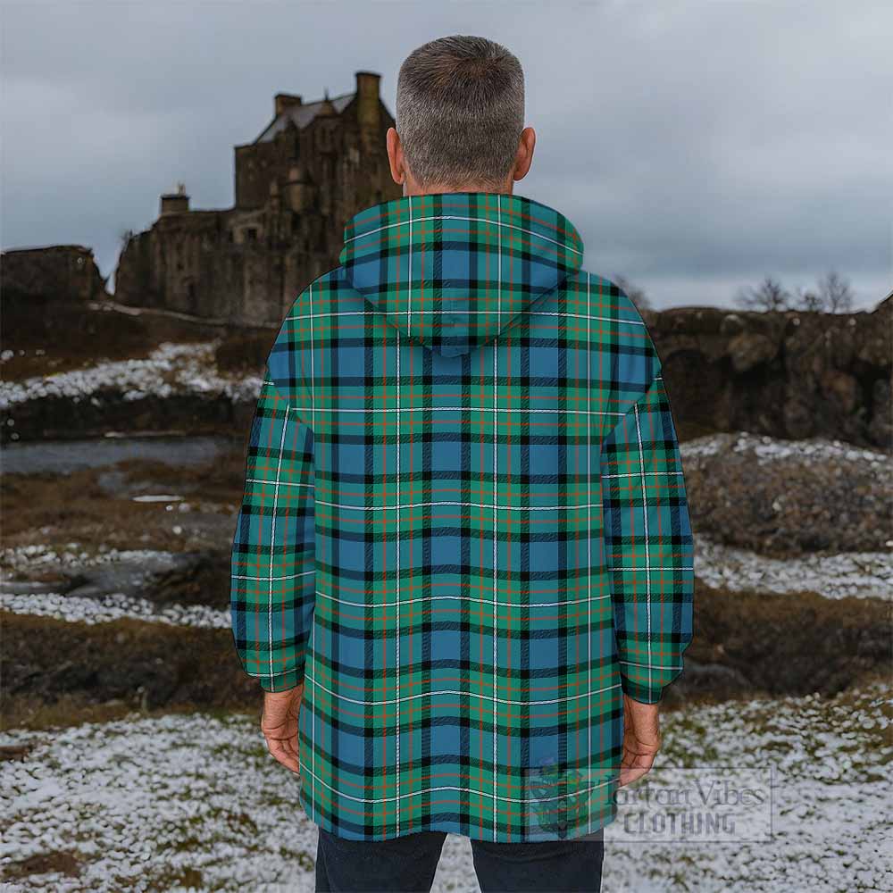 Ferguson (Fergusson) Tartan Wearable Blanket with Family Crest - Tartan Vibes Clothing