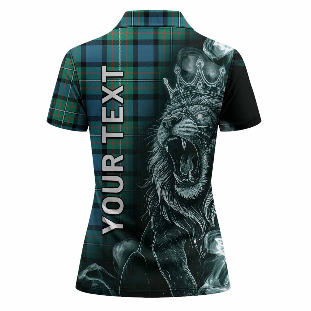 Ferguson (Fergusson) Tartan Women Polo Shirt Roaring Lion Heritage