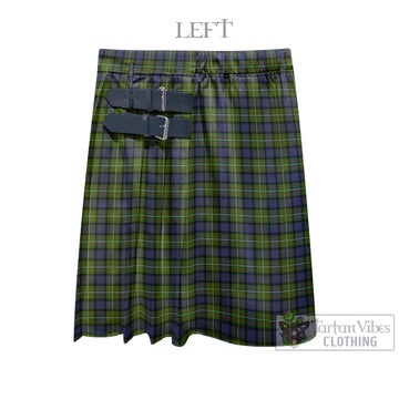 Ferguson Modern Tartan Men's Pleated Skirt - Fashion Casual Retro Scottish Kilt Style