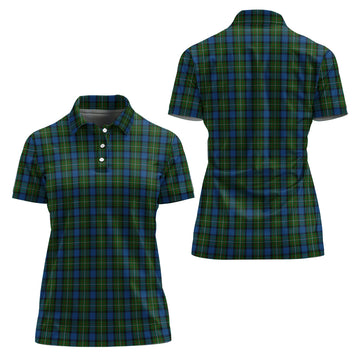 ferguson-of-atholl-tartan-polo-shirt-for-women