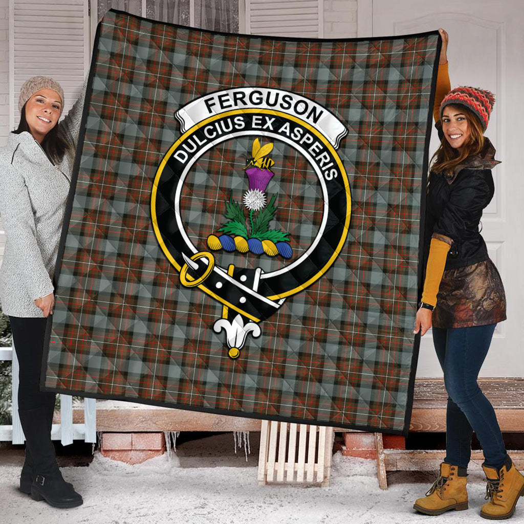 ferguson-weathered-tartan-quilt-with-family-crest
