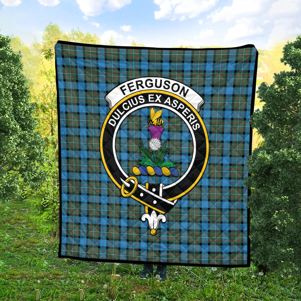 fergusson-ancient-tartan-quilt-with-family-crest