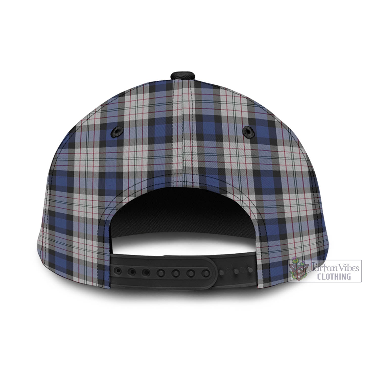 Tartan Vibes Clothing Fergusson Dress Tartan Classic Cap with Family Crest In Me Style