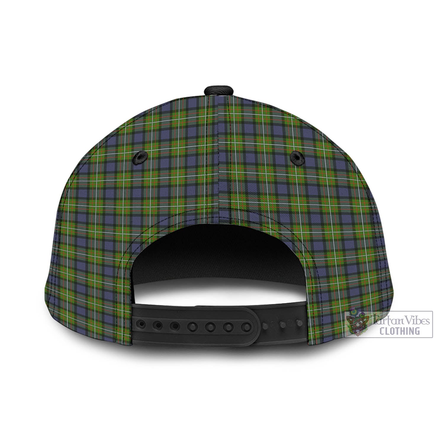 Tartan Vibes Clothing Fergusson Modern Tartan Classic Cap with Family Crest In Me Style