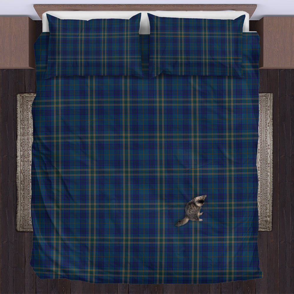 Fermanagh County Ireland Tartan Bedding Set US Bedding Set - Tartan Vibes Clothing