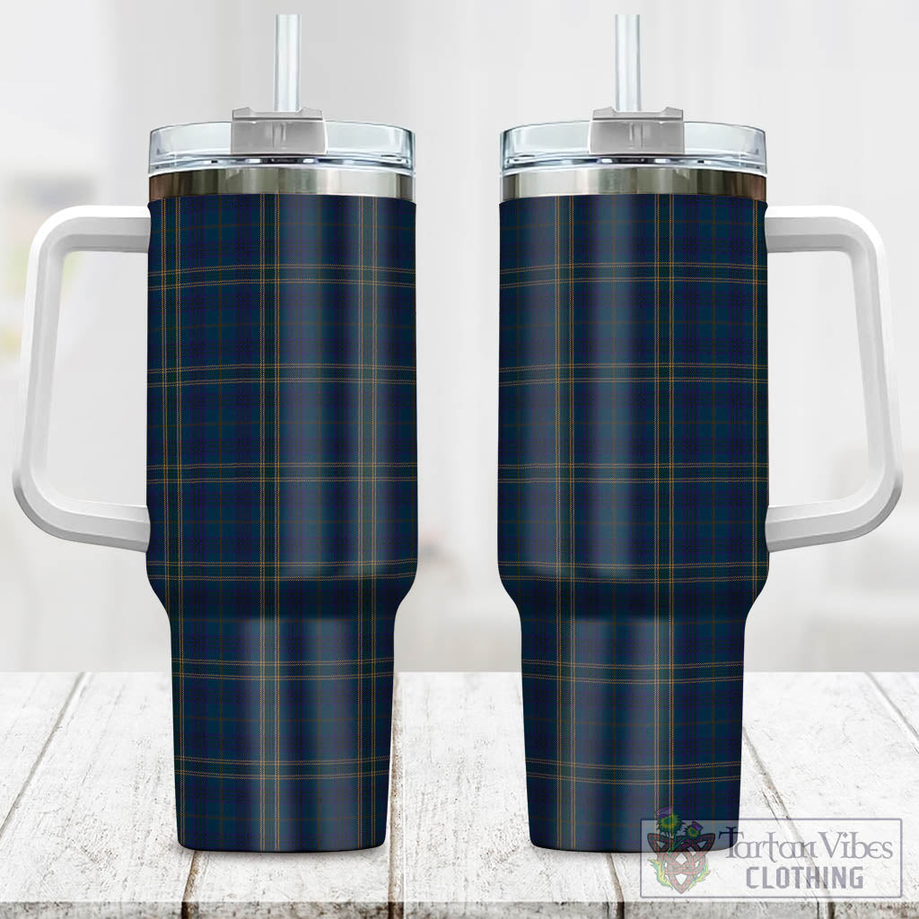 Tartan Vibes Clothing Fermanagh County Ireland Tartan Tumbler with Handle