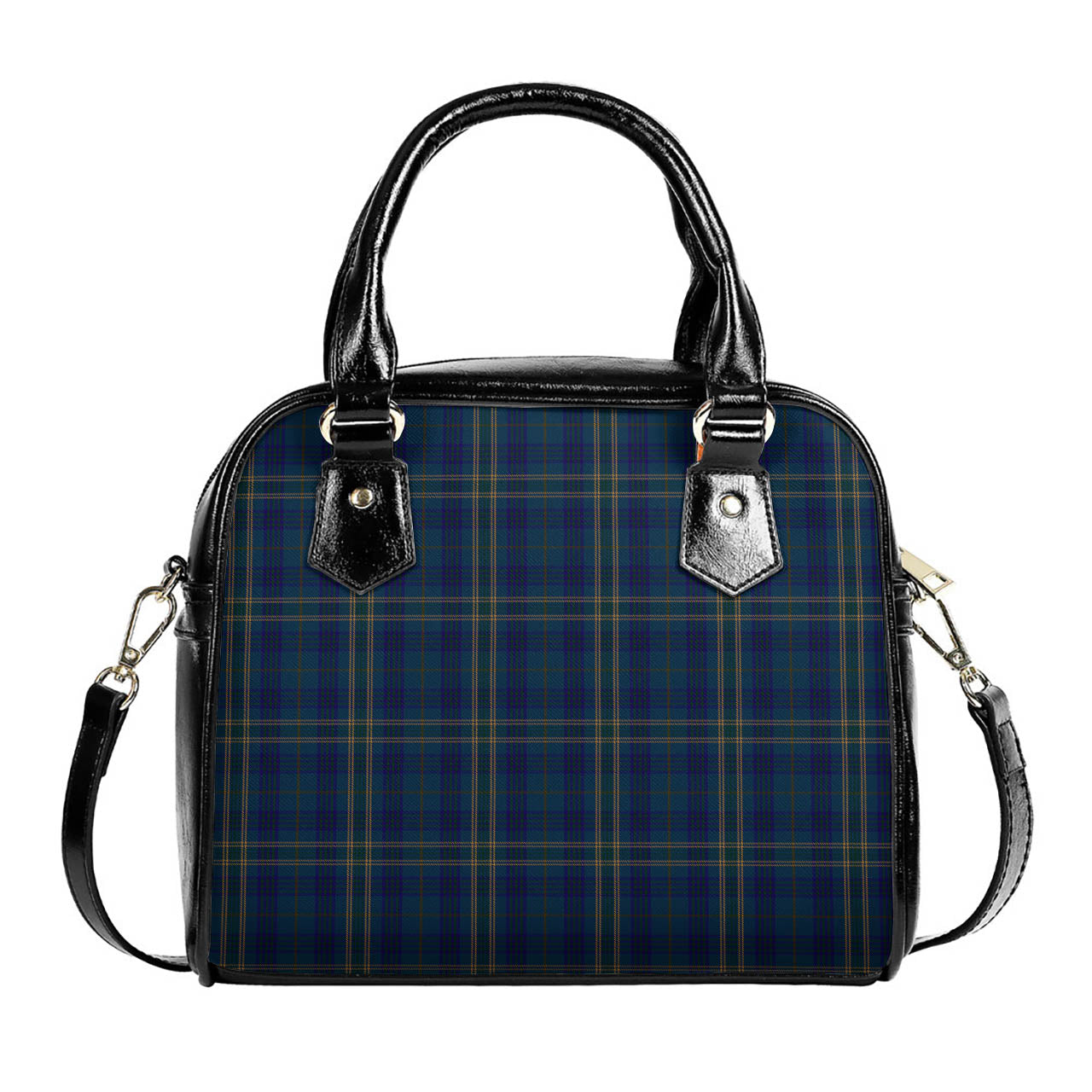 Fermanagh County Ireland Tartan Shoulder Handbags One Size 6*25*22 cm - Tartanvibesclothing