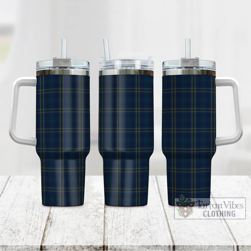 Tartan Vibes Clothing Fermanagh County Ireland Tartan Tumbler with Handle