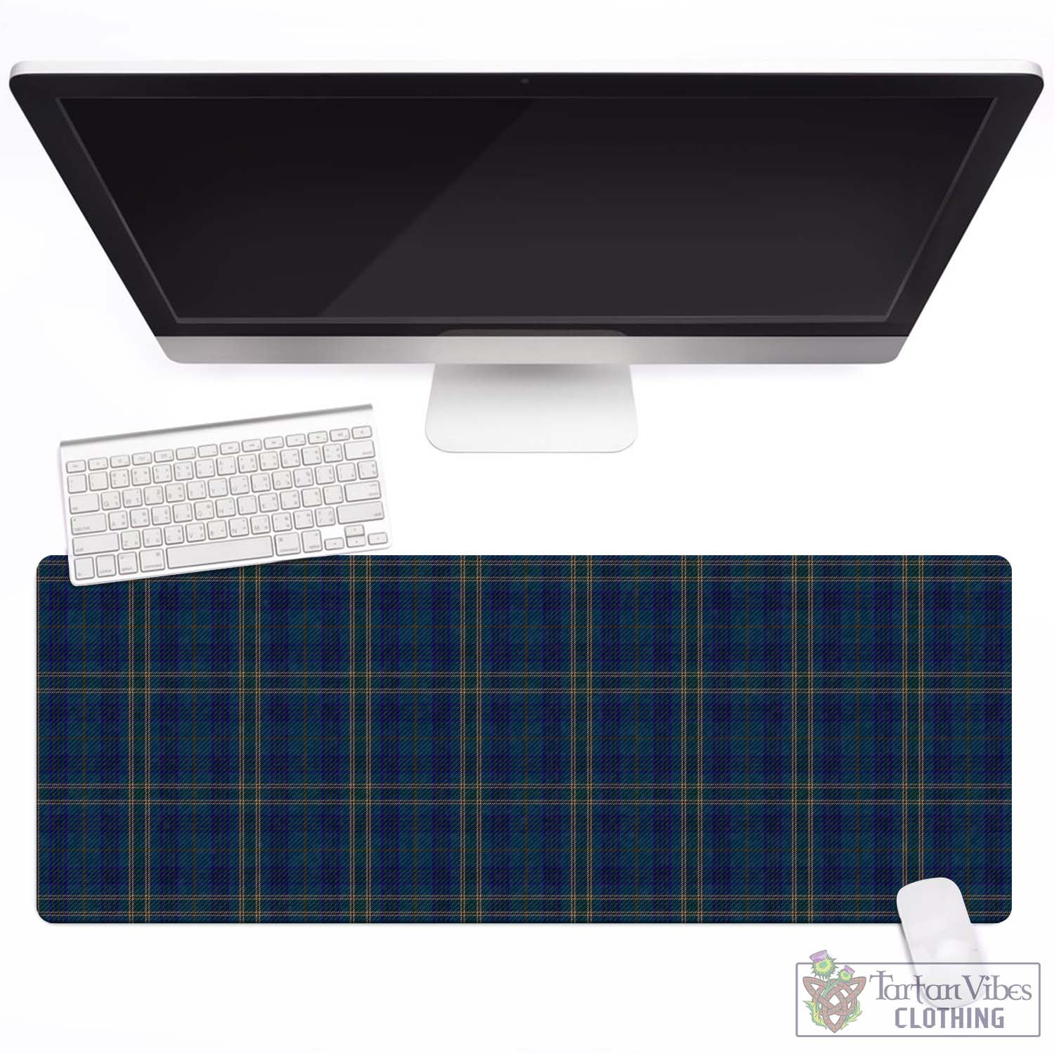 Tartan Vibes Clothing Fermanagh County Ireland Tartan Mouse Pad