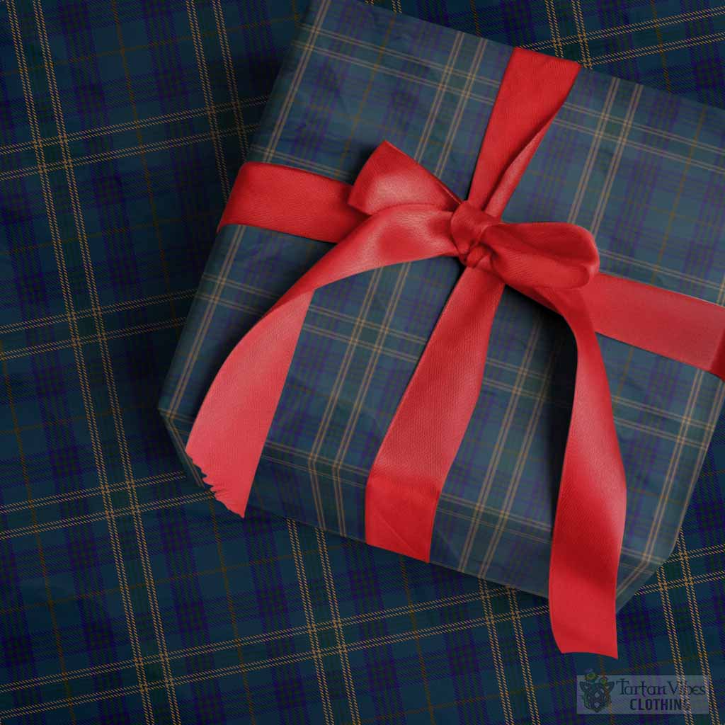 Fermanagh County Ireland Classic Tartan Wrapping Paper, Classic Scottish Plaid Gift Wrap