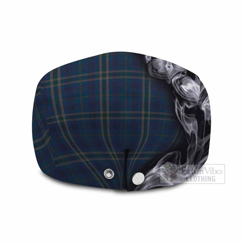 Fermanagh County Ireland Tartan Flat Cap, Jeff Cap Roaring Lion Heritage
